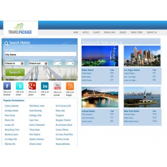 Travel Search Engine Website Travel Search Engine Website